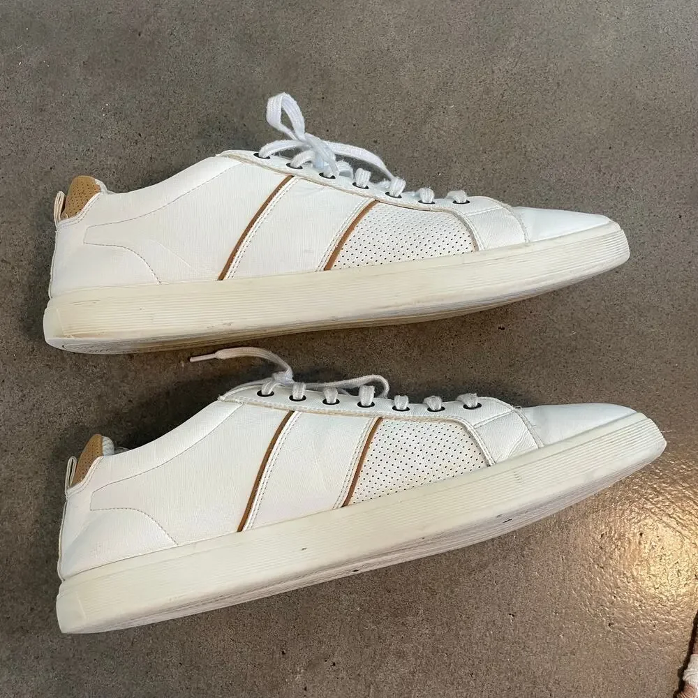 ALDO Kailiclya White Mens Low Top fashion sneaker shoes size 13